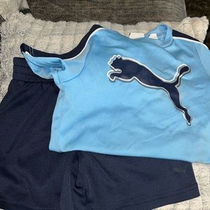Puma size 2T matching blue set